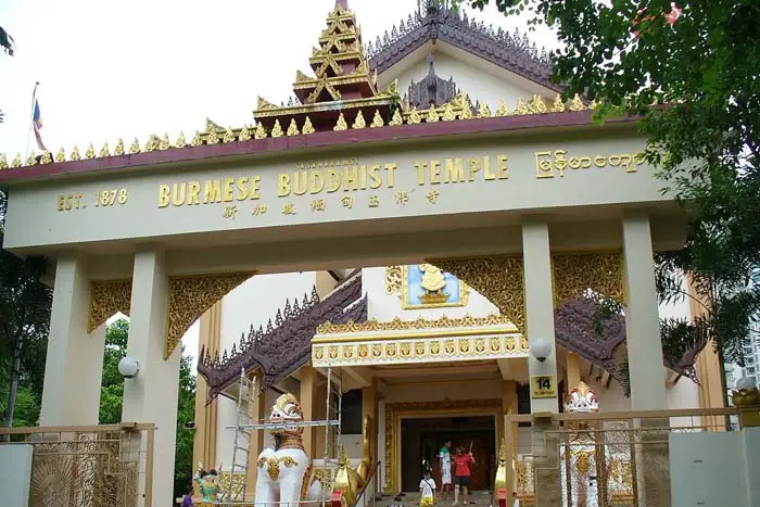 Burmese Buddhist Temple, Singapore